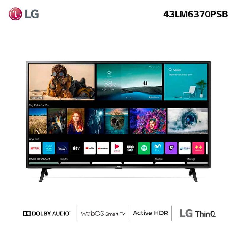 Tv-Led-LG-43--Mod.-LM6370PSB