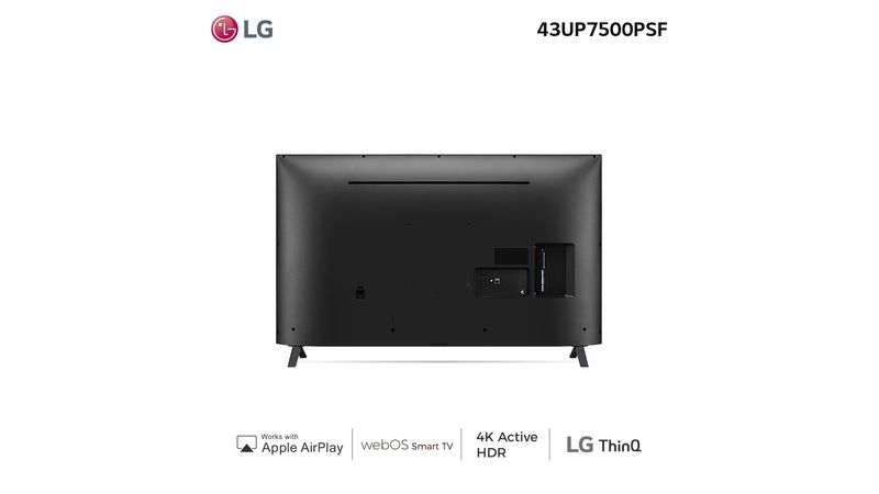 TV 43 LG LED SMART TV 4K 43UP7500PSF