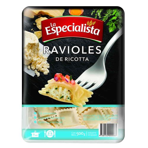 Ravioles Ricotta LA ESPECIALISTA 500 g