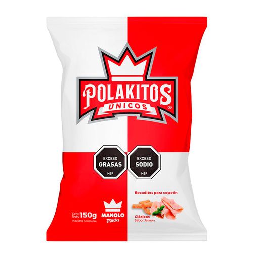 Polakitos jamón MANOLO 150 g