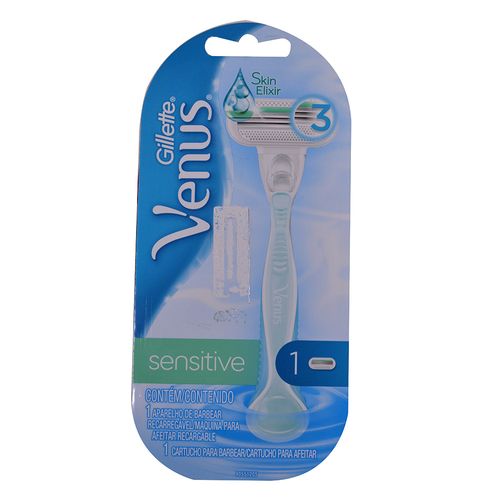 Máquina de afeitar VENUS Sensitive Divine con repuesto