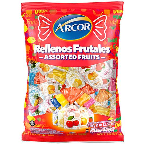 Caramelos rellenos fruta ARCOR 150 g