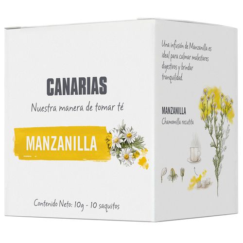 Té Manzanilla Canarias 10 sobres