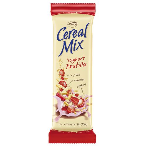 Barrita Cereal ARCOR Yogur de Frutilla 28 g