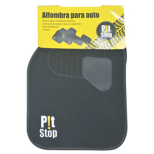 Alfombras PIT STOP moquette 4 piezas