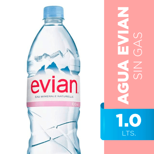 Agua EVIAN 1 L