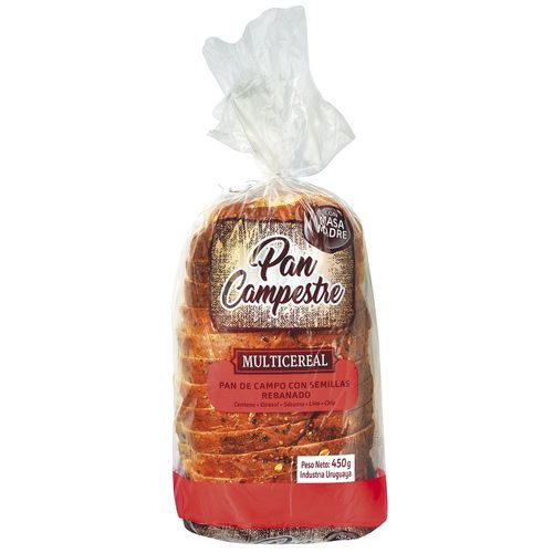 Pan multicereal campestre MASAMADRE 450 g