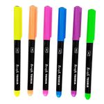 Marcadores-TEORIA---punta-pincel-6-colores-neon