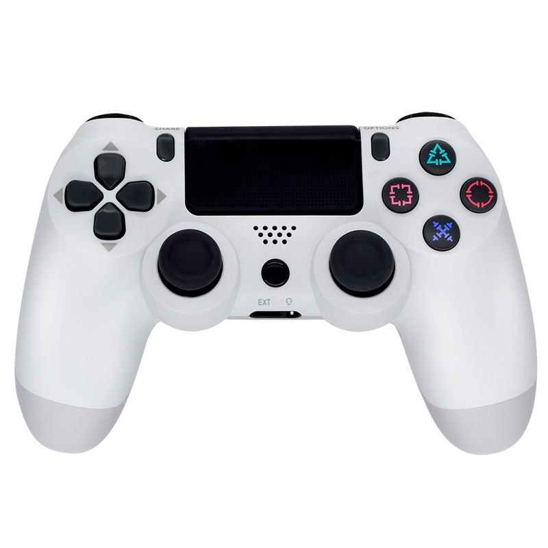 Joystick-LEDSTAR-PS4-inalambrico-blanco