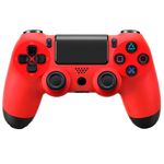 Joystick-LEDSTAR-PS4-inalambrico-rojo