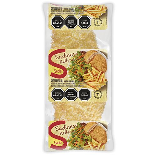 Rebozado de pollo relleno SADINESA 100g