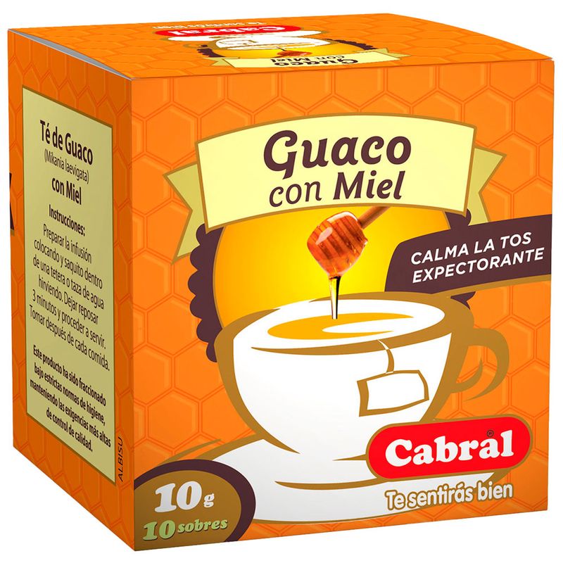 Te-CABRAL-Guaco-con-miel-10-un.