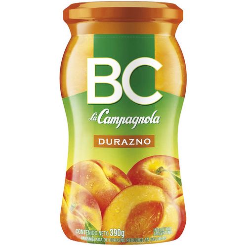 Mermelada durazno BC LA CAMPAGNOLA 390 g