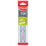 Regla-MAPED-Study-irrompible-15-cm