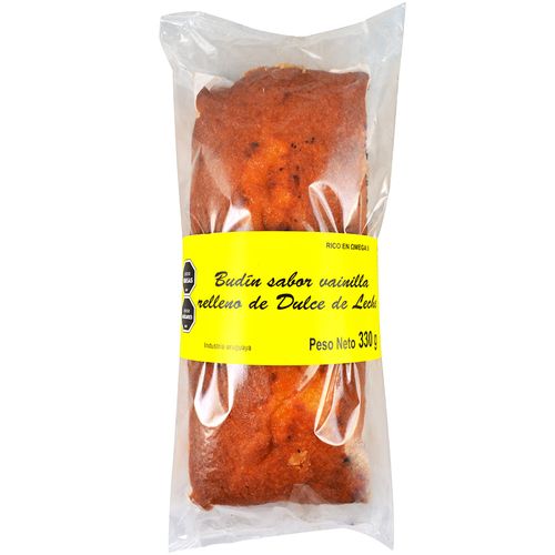 Budín Vainilla Relleno Dulce de Leche 250 g
