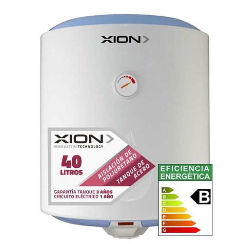 Termotanque XION Mod. XI-CAL40 acero 40 L 1500 W