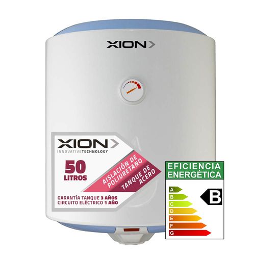 Termotanque XION Mod. XI-CAL50 acero 50 L 1500 W