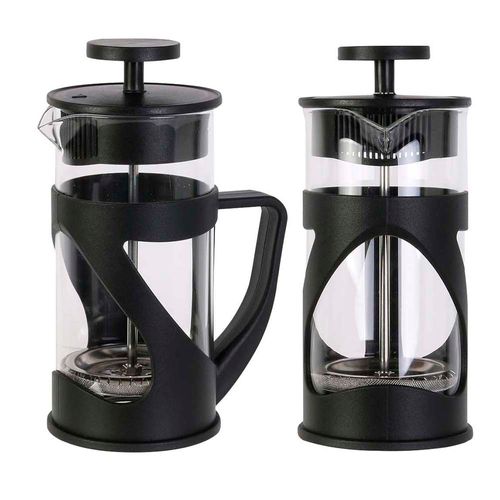 Cafetera vidrio 350 ml con piston