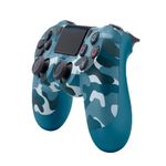 Joystick-LEDSTAR-ps4-inalambrico-camuflado-azul