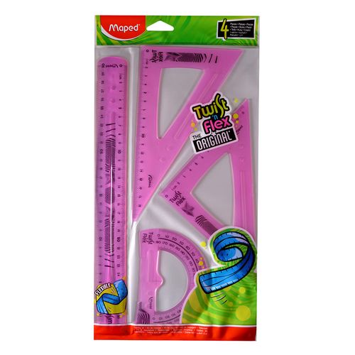 Juego de geometría MAPED Twist'n Flex 30 cm