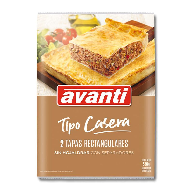 Tapas-Rectangular-AVANTI-Casera-550-g