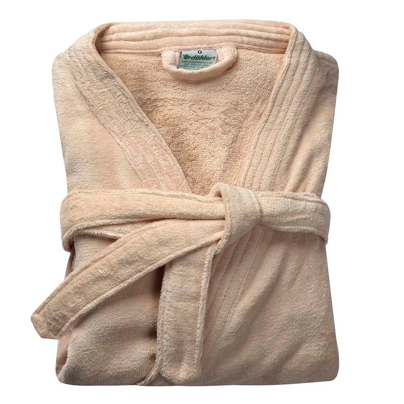 Bata-de-baño-DOHLER-en-velour-beige-talle-G