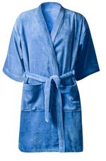 Bata-de-baño-DOHLER-en-velour-azul-piedra-talle-M
