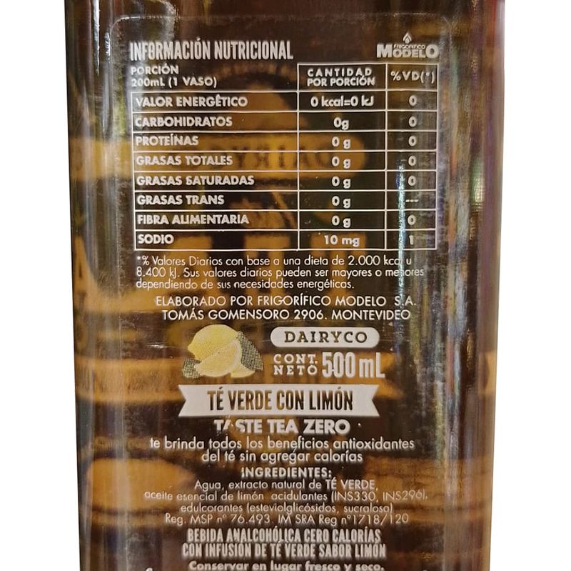 Bebida-ice-tea-DAIRYCO-zero-verde-con-Limon-500-ml