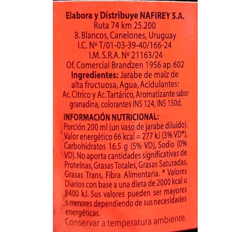 Granadina-GERARDIN-250-ml