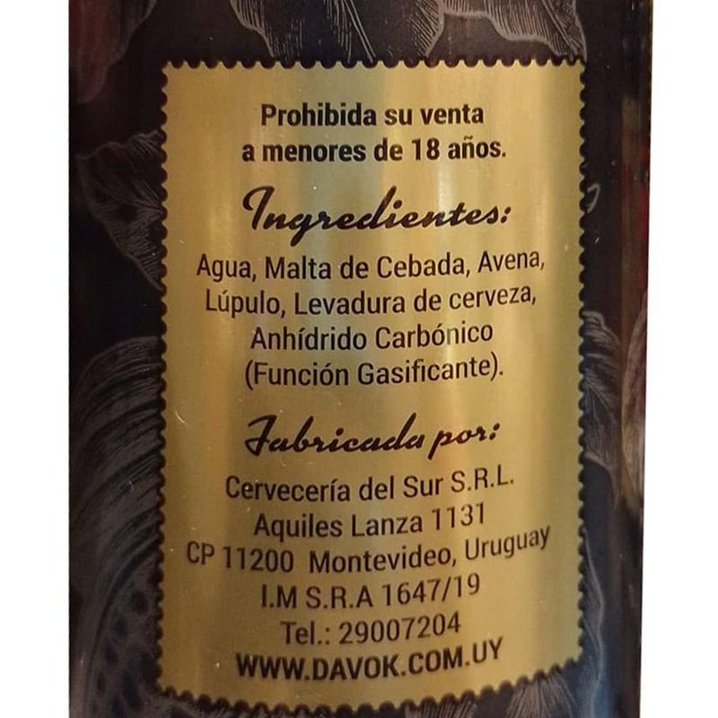 Cerveza-Davok-stout-473-ml