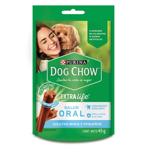 DOG CHOW Salud oral 45 g 3 unidades