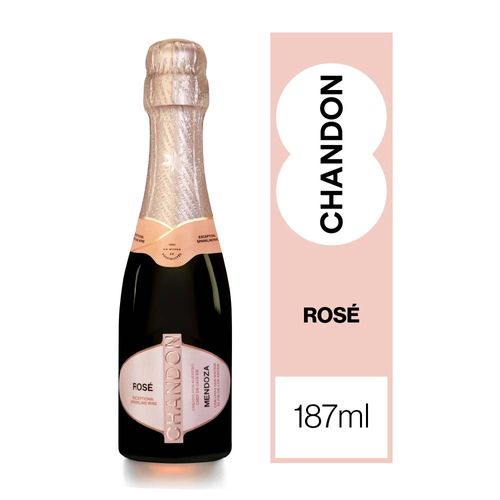 Espumoso Extra Brut Rosé Chandon 187 cc