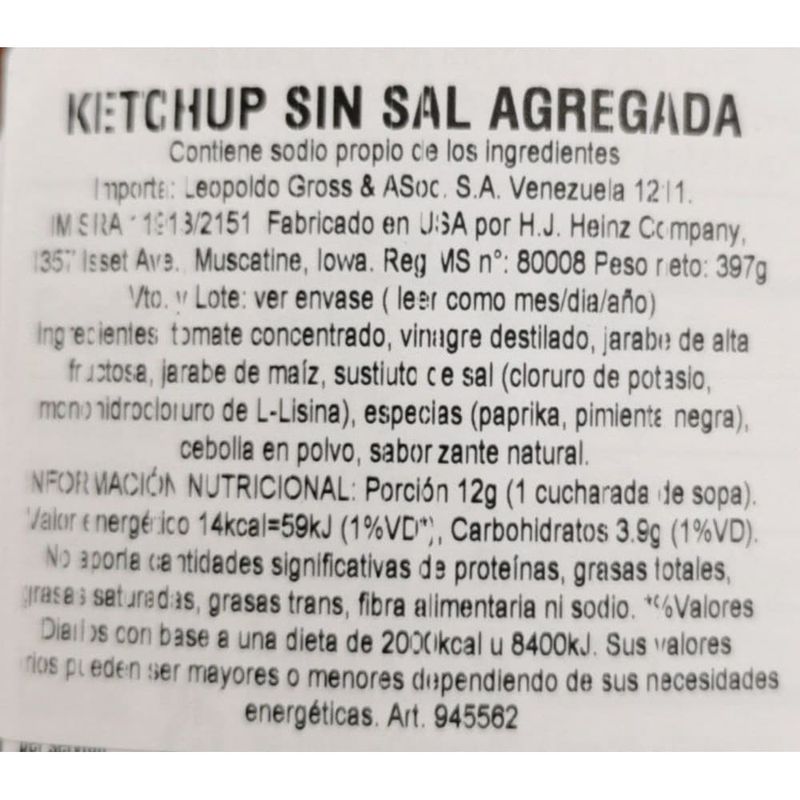 Salsa-ketchup-HEINZ-sin-sal-397-g