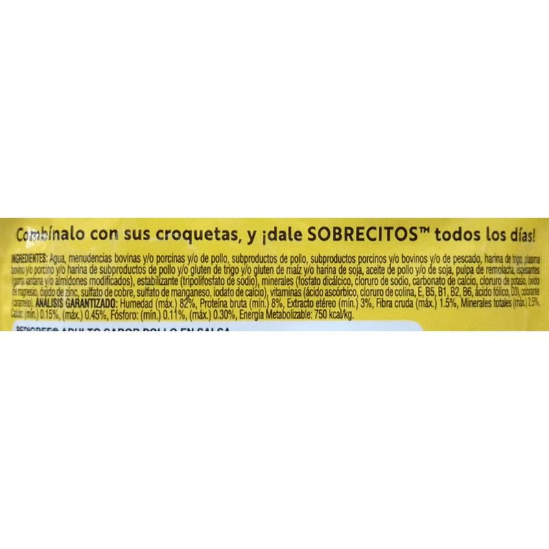 Alimento-para-perros-PEDIGREE-Adulto-sabor-pollo-100-g