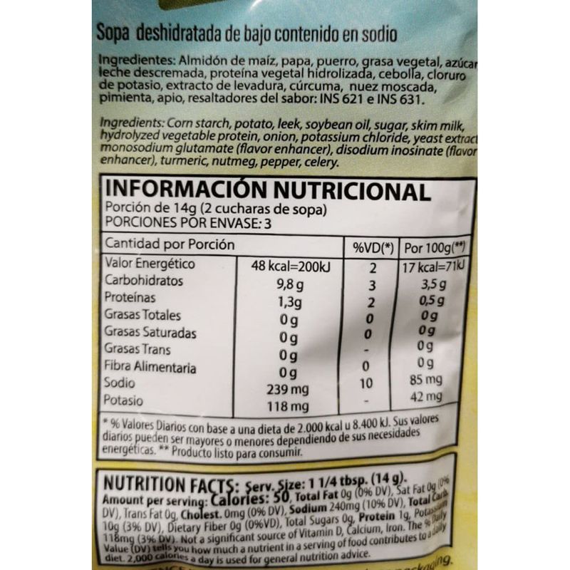 Sopa-crema-de-puerros-MONTE-CUDINE-baja-en-sodio