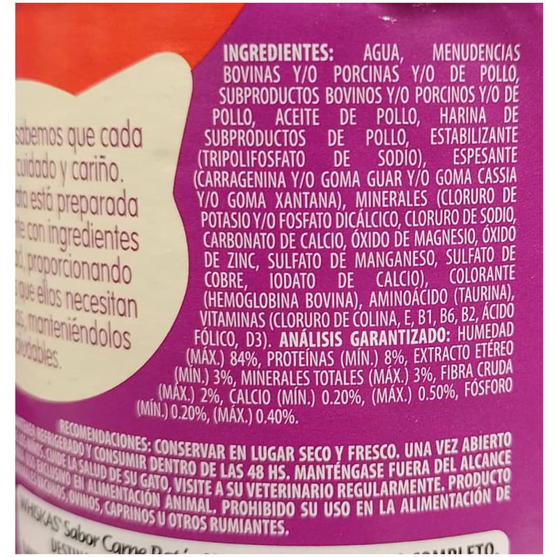 Alimento-para-gatos-WHISKAS-Carne-340-g