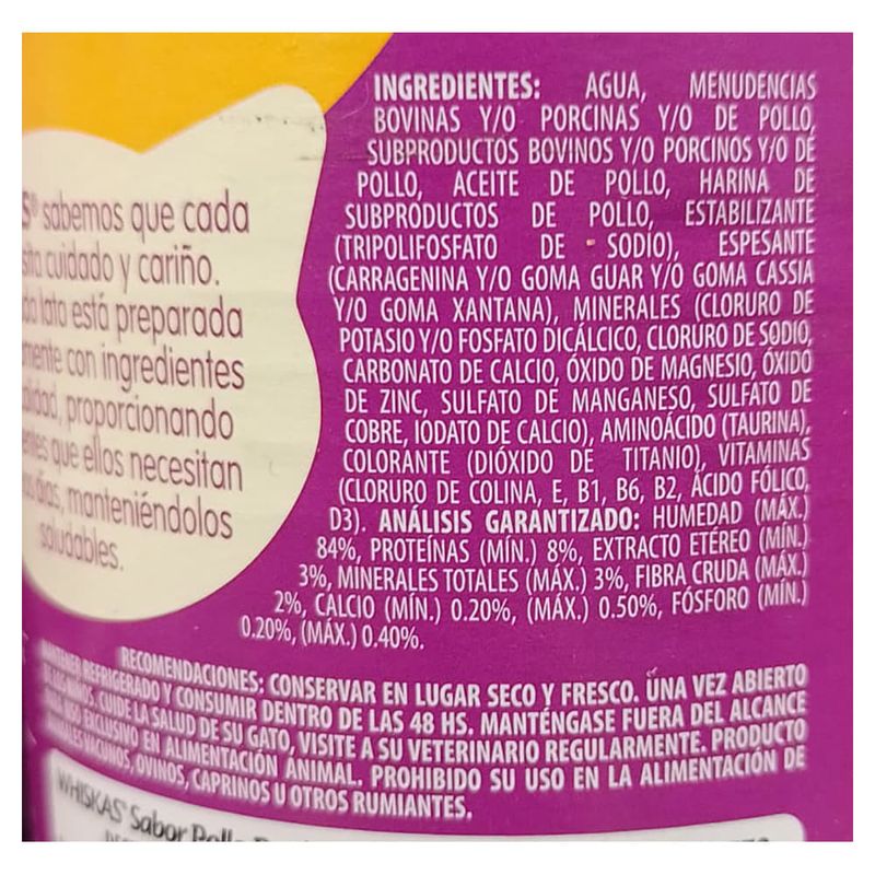 Alimento-para-gatos-WHISKAS-Pollo-340-g