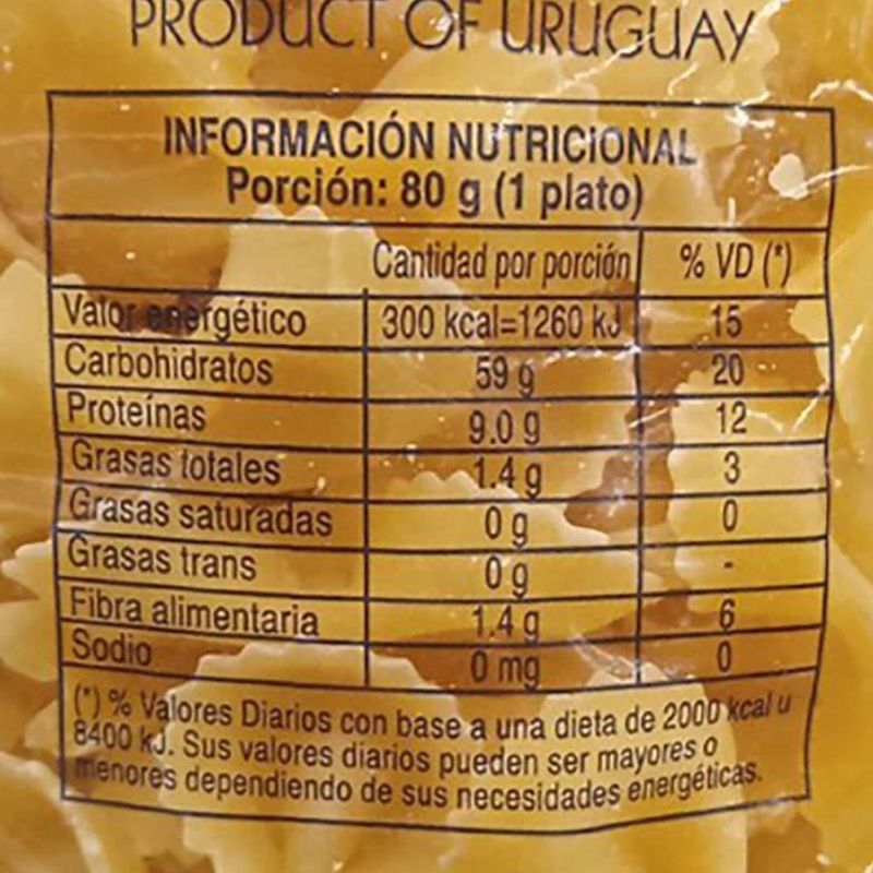 Fideos-semolados-ADRIA-Moñas-500-g