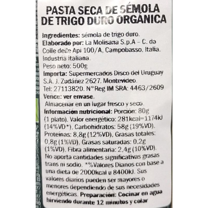 Fideo-penne-rigate-organico-LA-MOLISANA-500g
