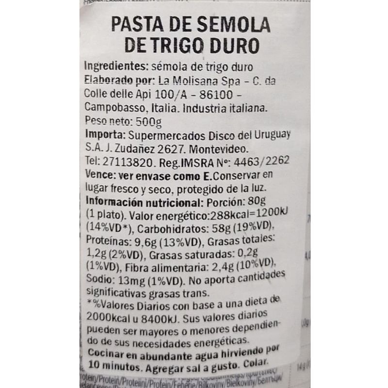 Fideos-spaghetto-LA-MOLISANA-quadrato-500-g