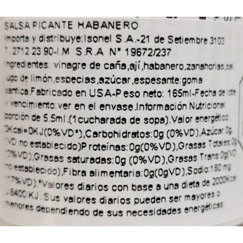 Salsa-habanero-BADIA-hot-165-cc