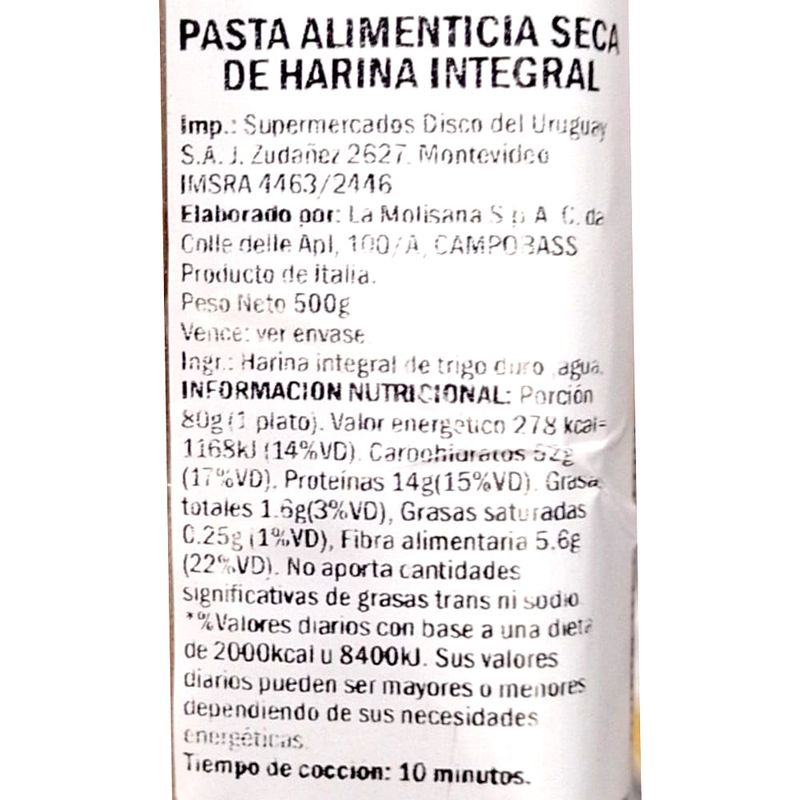 Fideos-penne-rigate-LA-MOLISANA-integral-500-g