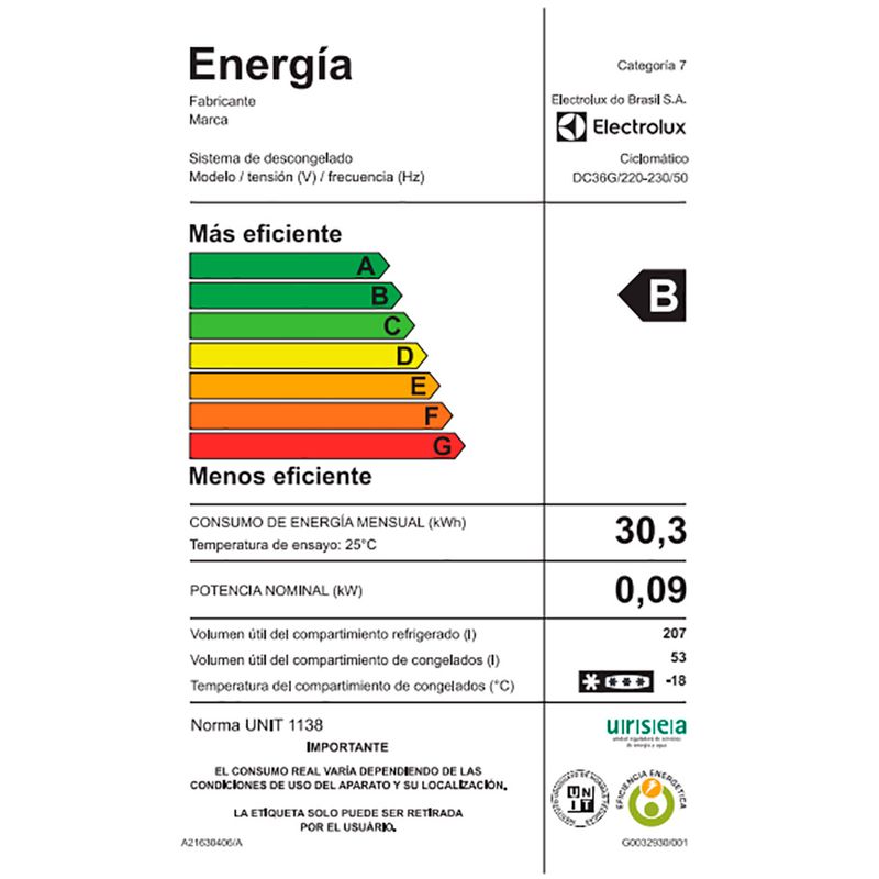 Heladera-ELECTROLUX-Mod.-DC36G-260-L-gris