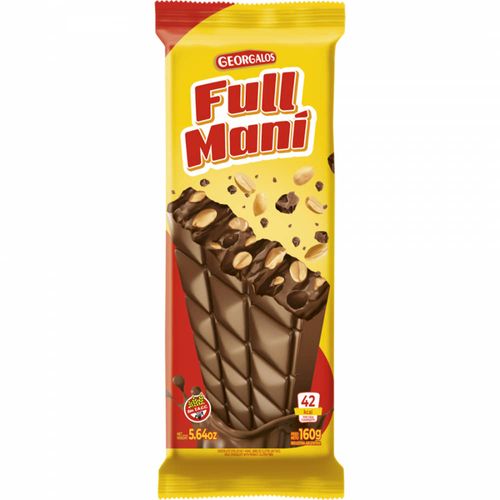 Chocolate GEORGALOS full maní 160 g