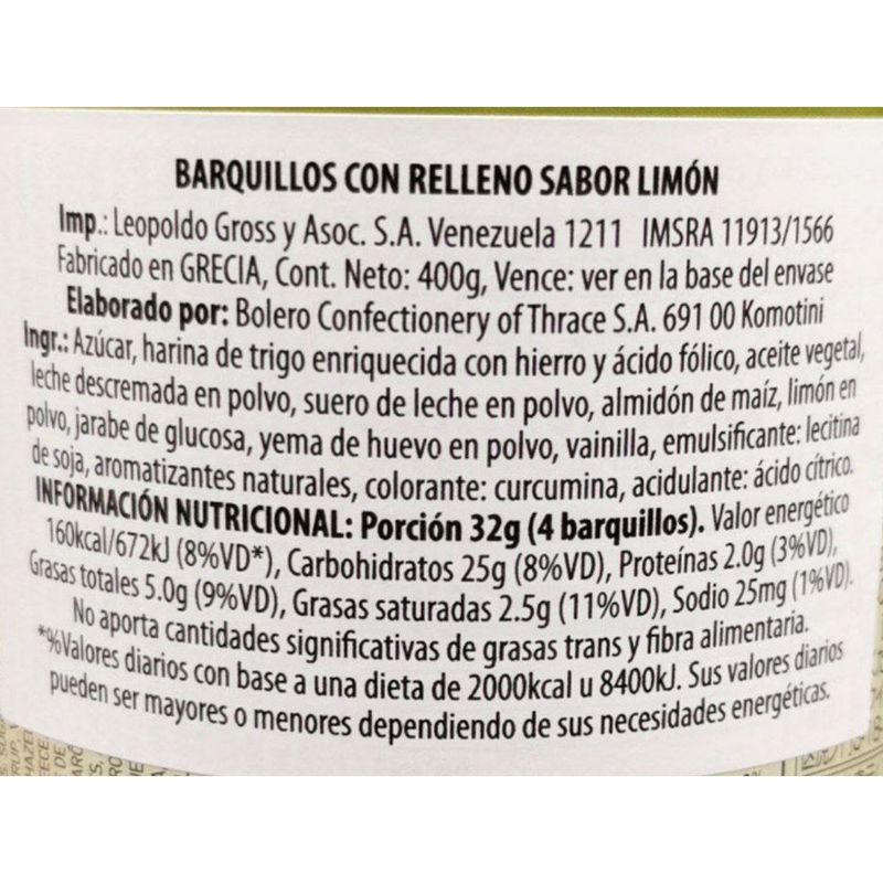 Barquillos-BOLERO-Sticks-Limon-400-g
