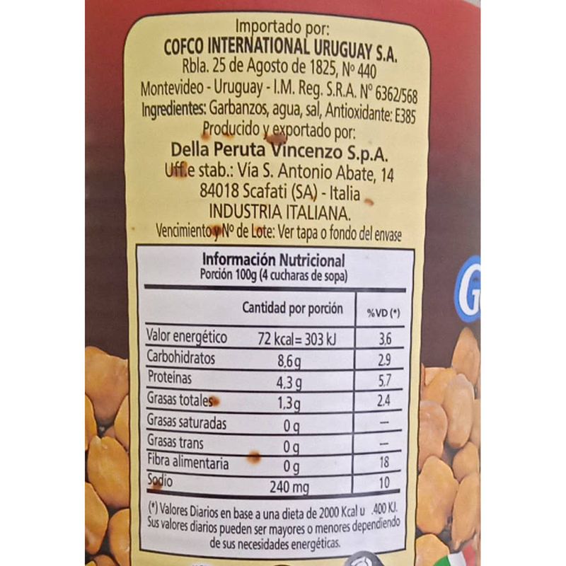 Garbanzos-SUNSET-400-g