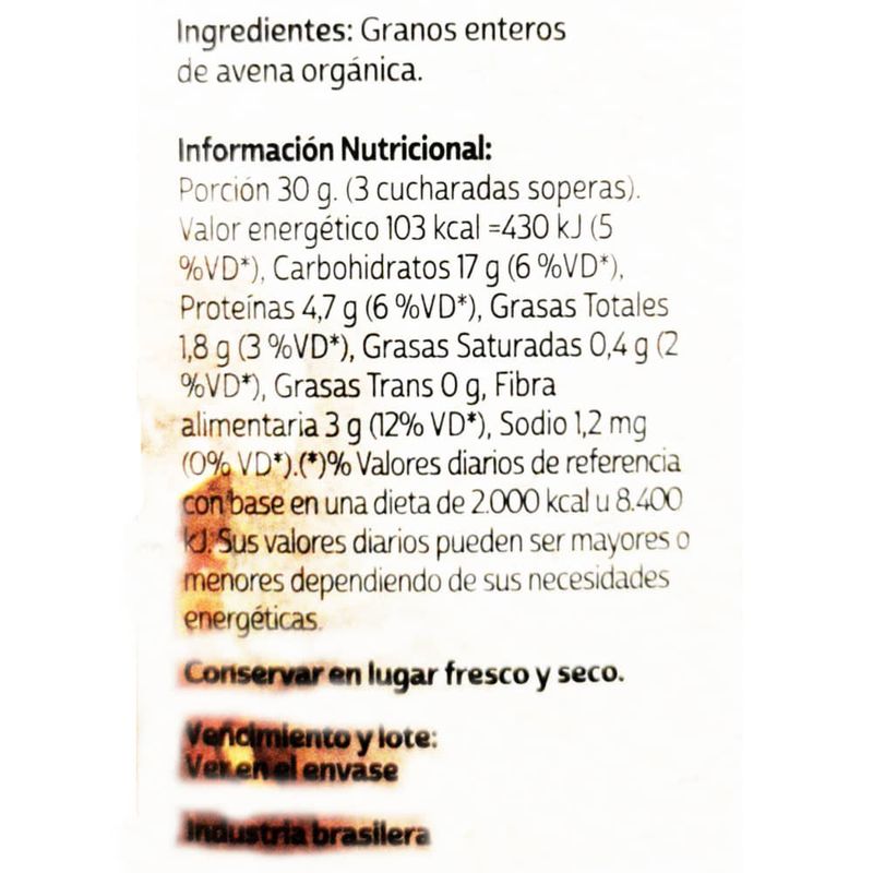 Avena-organica-CAMPOCLARO-300-gr