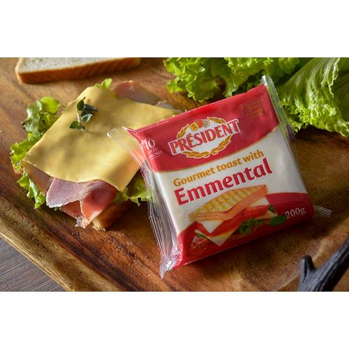 Queso plaquette d'emmental Président 220 g