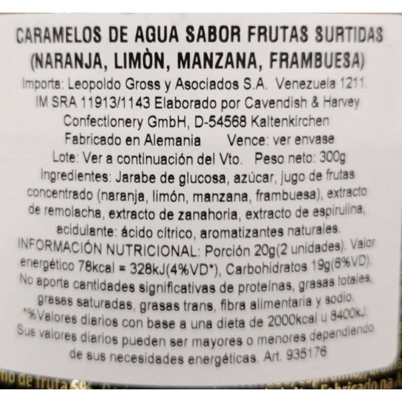 Caramelos-Fruit-Candy-CAVENDISH-300-g