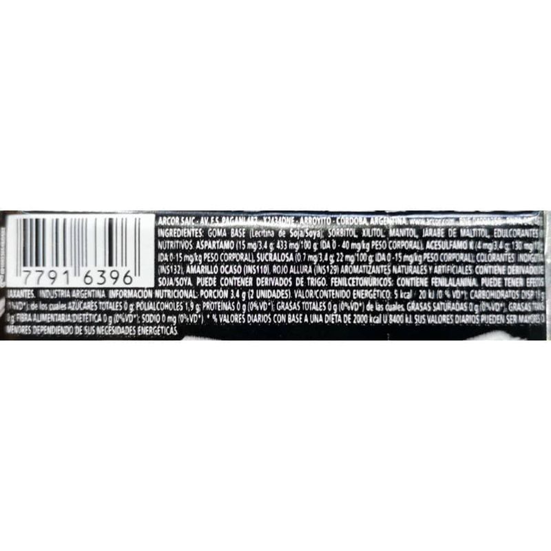 Chicle-sin-azucar-TOPLINE-Strong